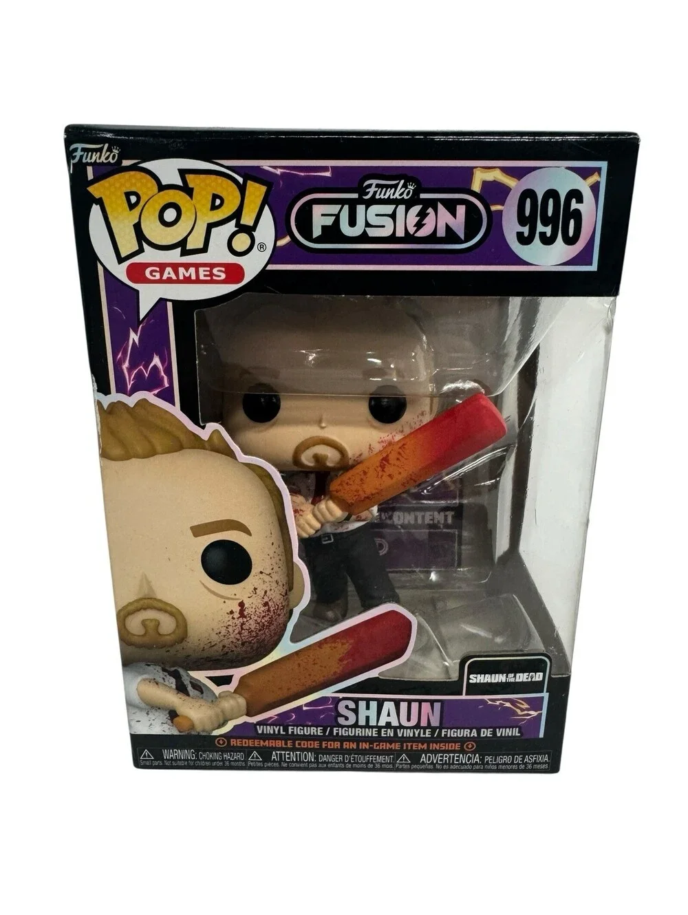 Funko Pop! Fusion #996 - Shaun (Bloody) Shaun Of The Dead
